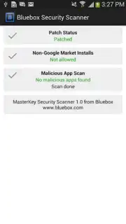 Bluebox Security Scanner captura 2