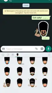 London Guard Stickers captura 4