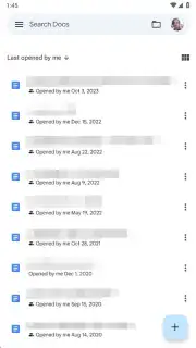 Google Docs captura 10