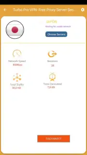 Turbo Pro VPN- Free Proxy Server Secure VPN Servic captura 2