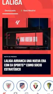 LALIGA Official App captura 2