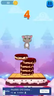 Talking Tom Cake Jump captura 3