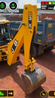 Snow Excavator Construction 3D captura 6