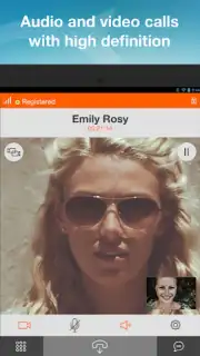 Linphone captura 3