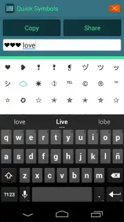 ASCII Text Symbols captura 7
