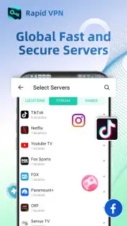Rapid VPN - Safe Secure Proxy captura 4