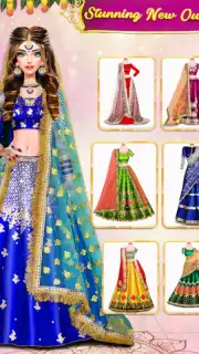 Indian Wedding Dress up games captura 11