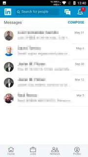 LinkedIn Lite captura 6