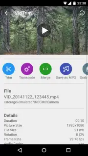 VidTrim - Video Editor captura 7