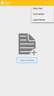Password Notes captura 3