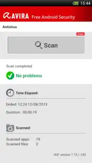 Avira Free Android Security captura 2