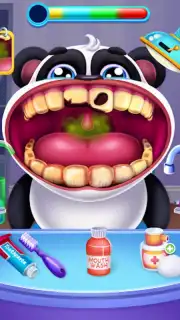 Pet Doctor Kids Dentist Game captura 4