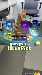 Angry Birds AR: Isle of Pigs captura 2