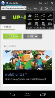 Floating Browser captura 2