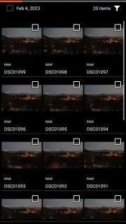 Sony Creators' App captura 2