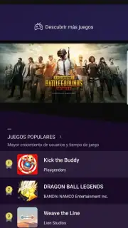 Samsung Game Launcher captura 5