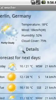 Local weather captura 2
