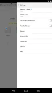 UC Browser HD captura 3