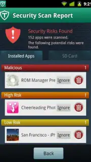 Antivirus y Seguridad Móvil captura 2