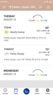 The Weather Channel captura 7