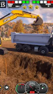 JCB Game Snow Excavator Games captura 7