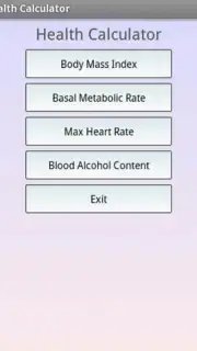 Health Calculator captura 5