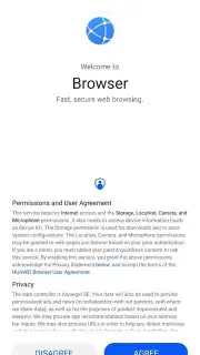 HUAWEI Browser captura 9