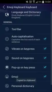 Kika Keyboard - Cool Fonts, Emoji, Emoticon, GIF captura 5