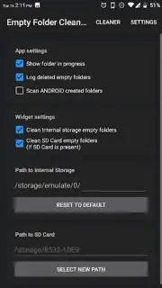 Empty Folder Cleaner captura 6