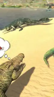 Wild Crocodile Family Sim Game captura 5
