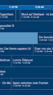 dream Player IPTV for Android TV captura 1