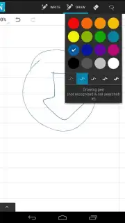 MyScript Smart Note captura 2