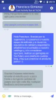 Aquila Messenger for Twitter captura 4