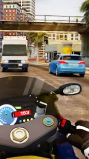Highway Bike Riding Simulator captura 4