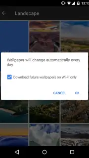 Google Wallpapers captura 2