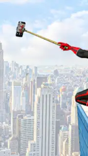 Spider Rope Hero - Crime Game captura 1