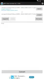 MP3 Video Converter captura 1