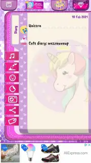 Unicorn Diary captura 3