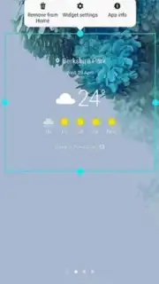 Samsung Weather captura 1