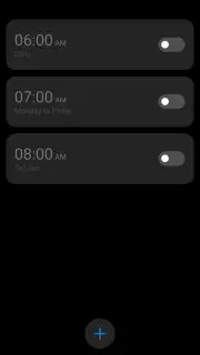 MIUI Clock captura 1