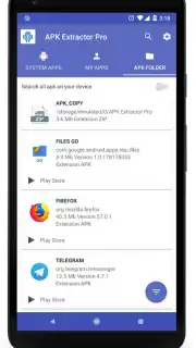 APK Extractor Pro captura 3