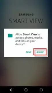 Samsung Smart View captura 1