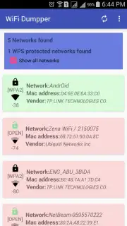 WiFi Dumpper captura 6