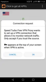 Speed Turbo Free VPN Proxy captura 1
