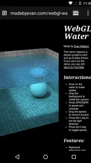 Android System WebView Canary captura 3
