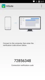 Huawei HiSuite captura 1