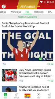All Football - News & Scores captura 7