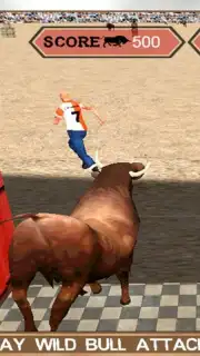 Angry Bull Attack Arena Sim 3D captura 11