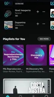 Amazon Music captura 1