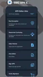 SMG APK Editor Pro captura 1